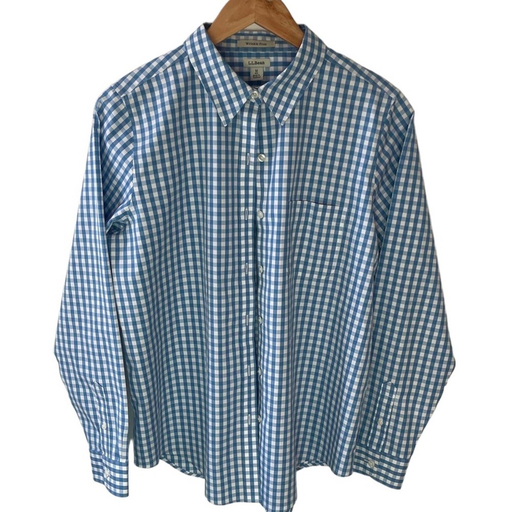 L.L. Bean Wrinkle Free Button Down Shirt Size Medium